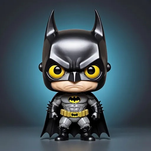 Prompt: batman alien in funko art style
