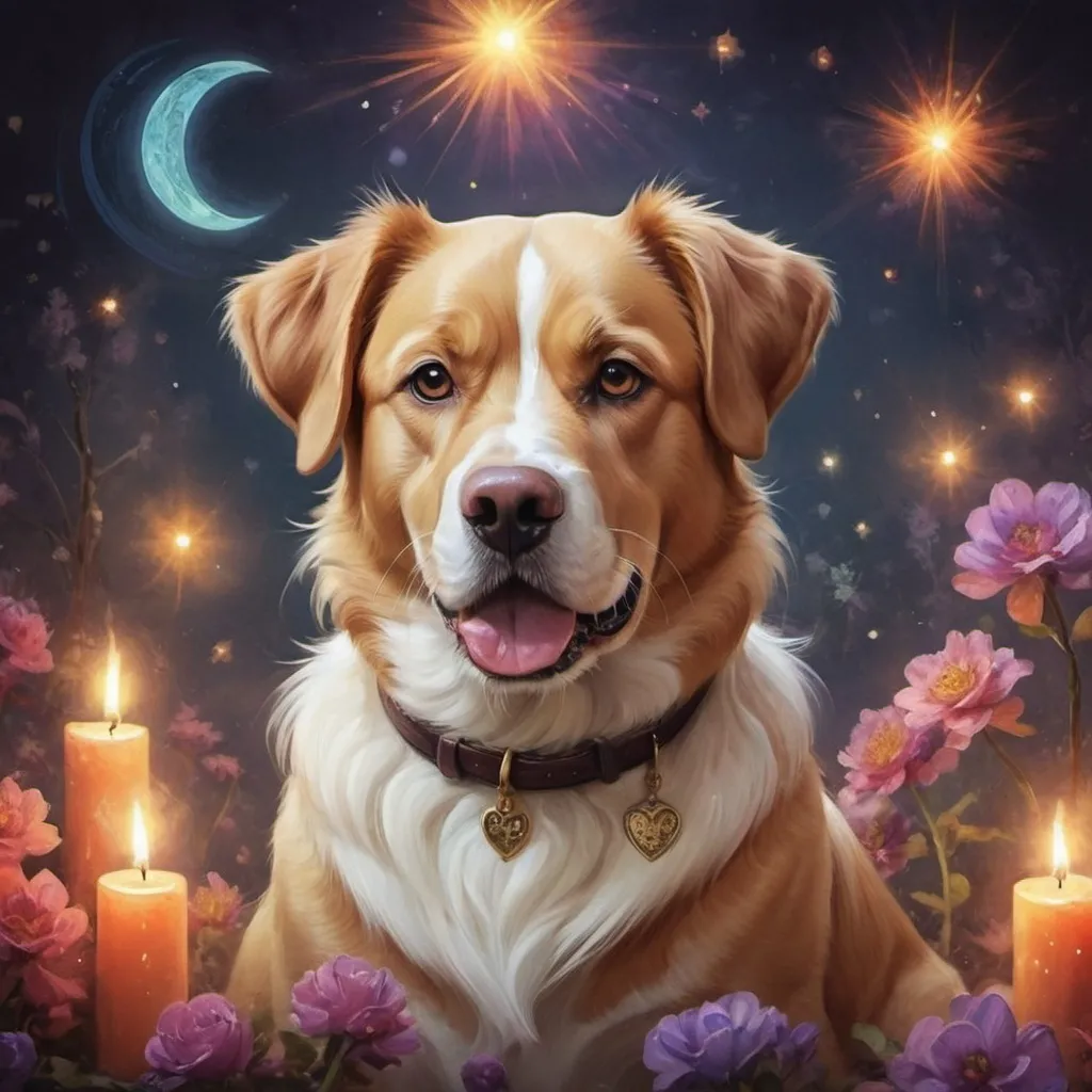 Prompt:  every dog'll have his day in magical art style
