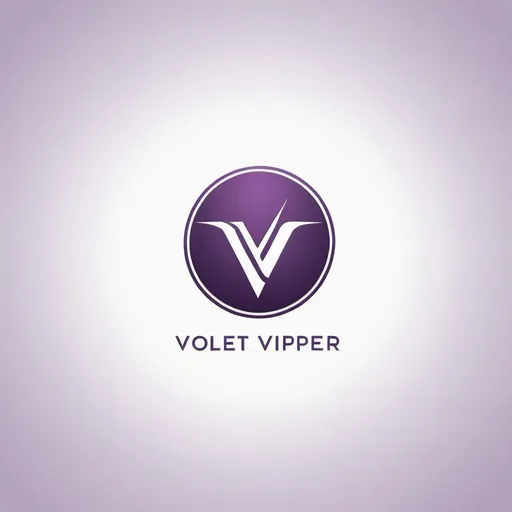 Prompt: create a simple and subtle logo for a photography business called violet viper visions. 