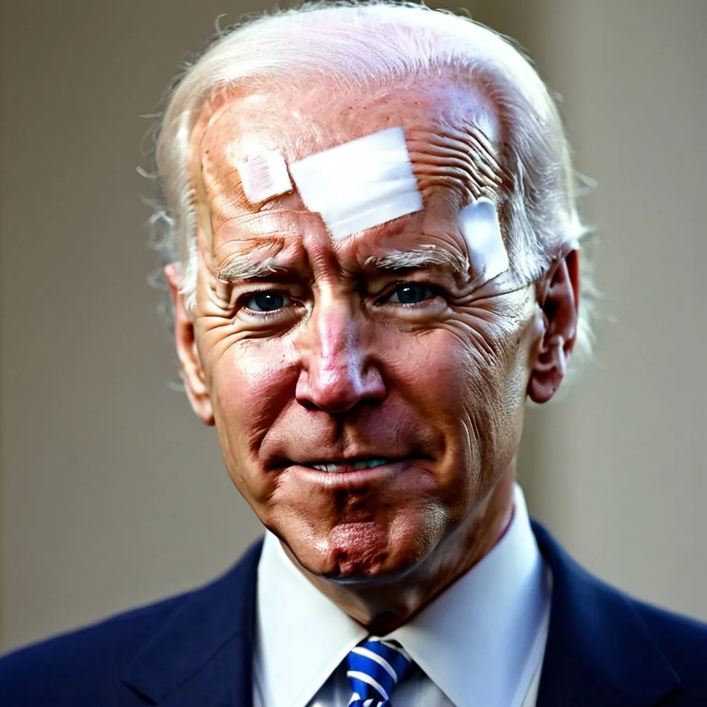 Prompt: Joe Biden on hospice