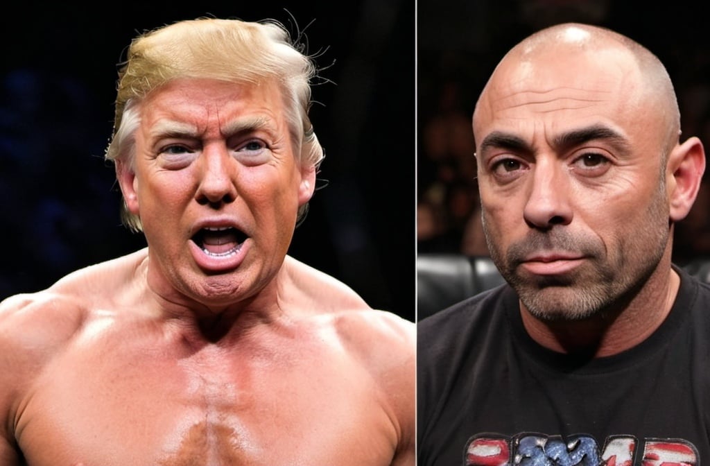 Prompt: Donald Trump v.s Joe Rogan