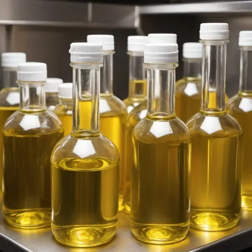 Prompt: Pre-processing used cooking oils: The UCO might undergo preliminary filtering and cleaning to remove food particles and other contaminants.