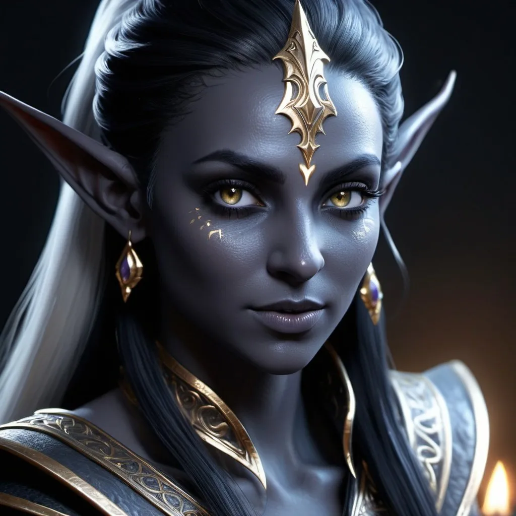 Prompt: extremely realistic, hyperdetailed, dark elf, emitting dark aura, highly detailed face, highly detailed eyes, full body, whole body visible, full character visible, soft lighting, high definition, ultra realistic, unreal engine 5, 8K, digital art