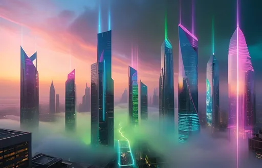 Prompt: A futuristic background in vibrant colors, converting 2025 into 2026 theme