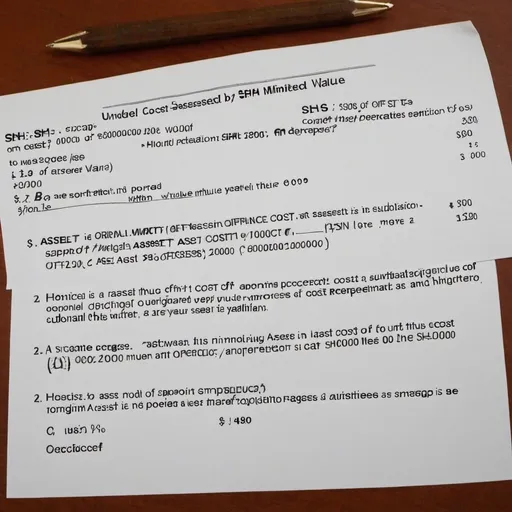 Prompt: (a) Fixed Percentage on Original Cost
Under this method, a suitable percentage of original, cost is written off the asset every year. Thus, if 
an asset costs Shs.20, 000 and ten percent depreciation is thought proper, Shs.2, 000 would be 
written off each year.
The amount to be written off every year is arrived at as under;
Cost minus − EstimatedScrap Value
