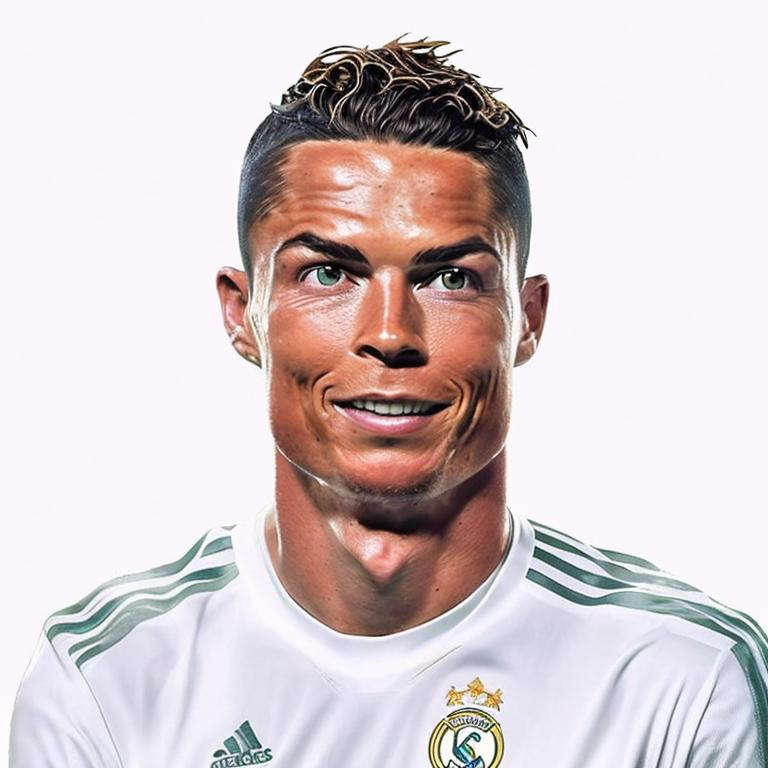 Prompt: Christian ronaldo hag me