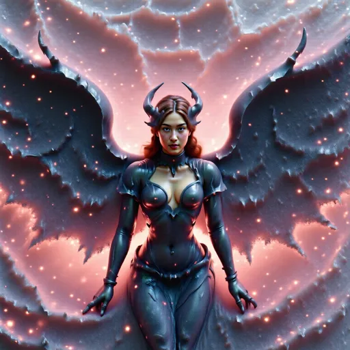Prompt: 



In a haunting tableau, the dark black gothic queen angel stands as a formidable sentinel of the night, her magnificent wings unfurled in a grand display that captures the very essence of shadowy power. Each feather is a deep obsidian, shimmering with hints of silver and midnight blue, reflecting a chilling light that seems to pulse with the heartbeat of the moonlit sky.


Surrounding her is an aura of vengeance, a shimmering halo of ethereal darkness that crackles with energy, illuminating the encroaching shadows that swirl from the tempestuous skies above. The clouds churn ominously, their deep blacks and purples contrasting sharply with the spectral glow that emanates from her, casting an otherworldly light upon the scene. This interplay of light and shadow creates a captivating visual narrative, evoking a sense of impending reckoning.


The queen's expression is one of fierce determination, her eyes glowing with an otherworldly fire that speaks of unwavering resolve. Every muscle in her poised stance conveys strength and purpose, as if she is ready to unleash the full force of her dark wrath upon those who have wronged the innocent.


The atmosphere is thick with intensity, each detail rendered in stunning 4K ultra-definition, allowing viewers to immerse themselves in the cinematic grandeur of the moment. The air crackles with anticipation, as the dark black gothic queen angel stands as a beacon of power and a harbinger of justice, ready to reclaim the balance between light and dark. This is not just a figure of vengeance; she is a symbol of the indomitable spirit that rises from the shadows, inspiring awe and reverence in all who behold her.

