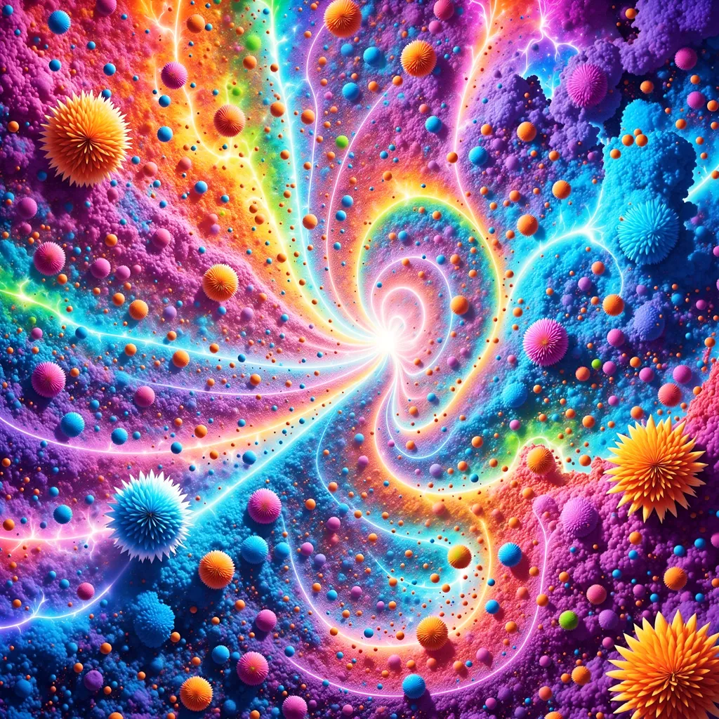 Prompt: realistic proud light drawing bright neon god variety rare patterned cobweb glow covers flowers spectrum of light drawing rich colours painting intricate detail spectrum array of pastel colour backdrop, bright colourful, elegant design