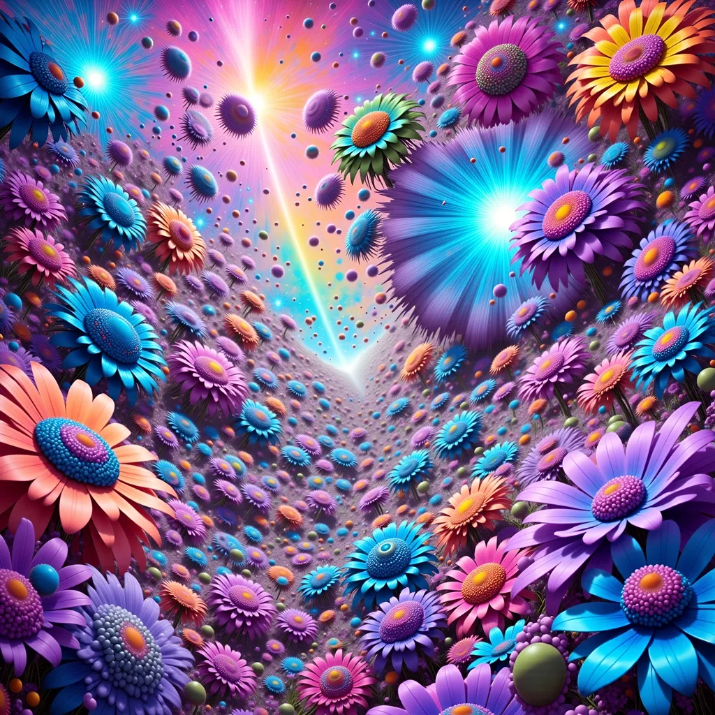 Prompt: realistic proud light drawing bright neon god variety rare patterned cobweb glow covers flowers spectrum of light drawing rich colours painting intricate detail spectrum array of pastel colour backdrop, bright colourful, elegant design
