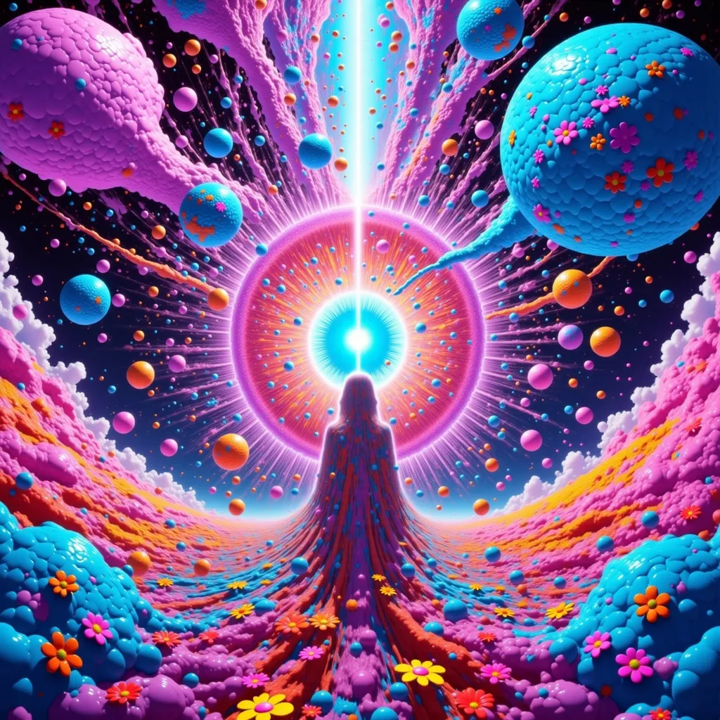 Prompt: realistic proud light drawing bright neon god variety rare patterned cobweb glow covers flowers spectrum of light drawing rich colours painting intricate detail spectrum array of pastel colour backdrop, bright colourful, elegant design
