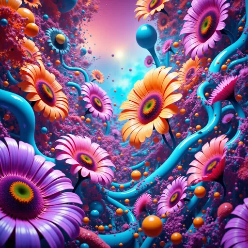 Prompt: realistic proud light drawing bright neon flower variety rare patterned cobweb glow covers flowers spectrum of light drawing rich colours painting intricate detail spectrum array of pastel colour backdrop, bright colourful, elegant design