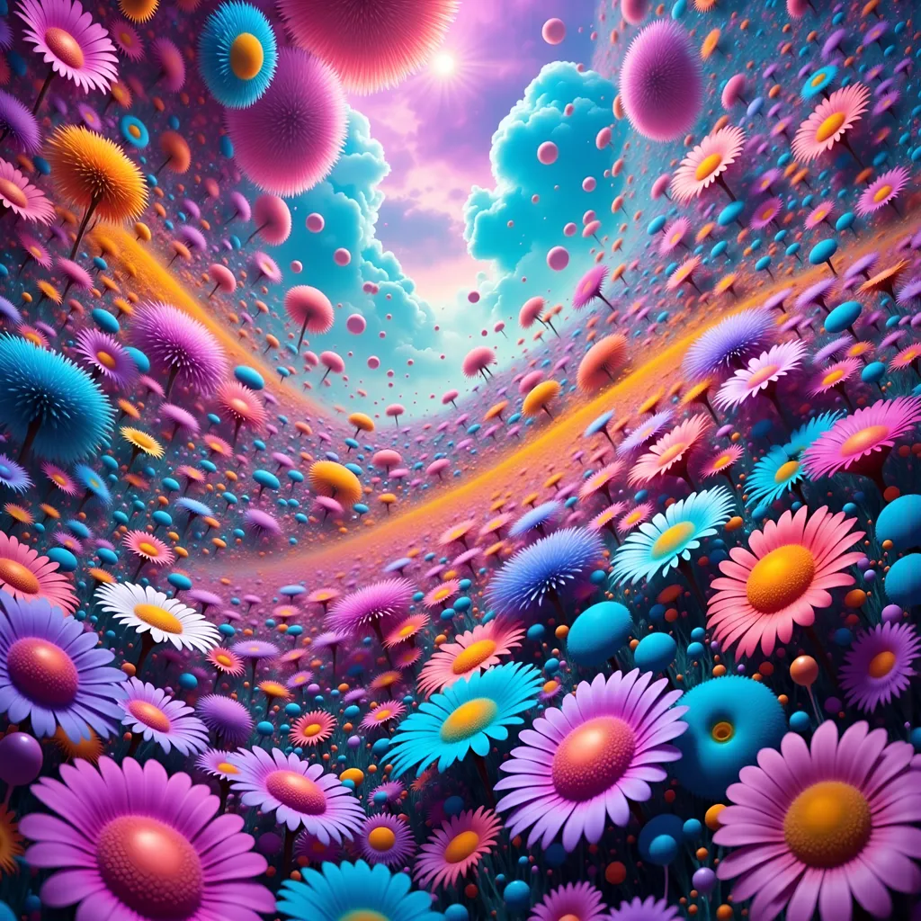 Prompt: realistic proud light drawing bright neon flower variety rare patterned cobweb glow covers flowers spectrum of light drawing rich colours painting intricate detail spectrum array of pastel colour backdrop, bright colourful, elegant design