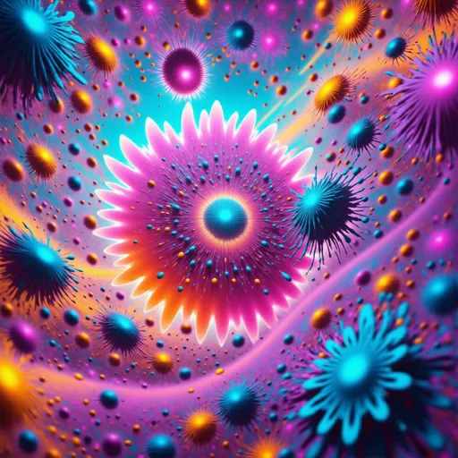Prompt: realistic proud light drawing bright neon flower variety rare patterned cobweb glow covers flowers spectrum of light drawing rich colours painting intricate detail spectrum array of pastel colour backdrop, bright colourful, elegant design