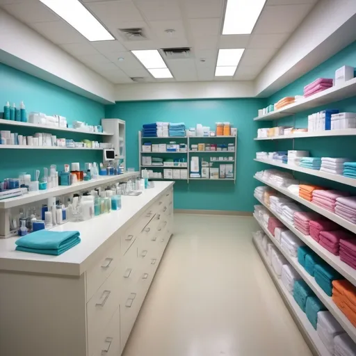 Prompt: High quality Medical Scrubs and medical supplies store