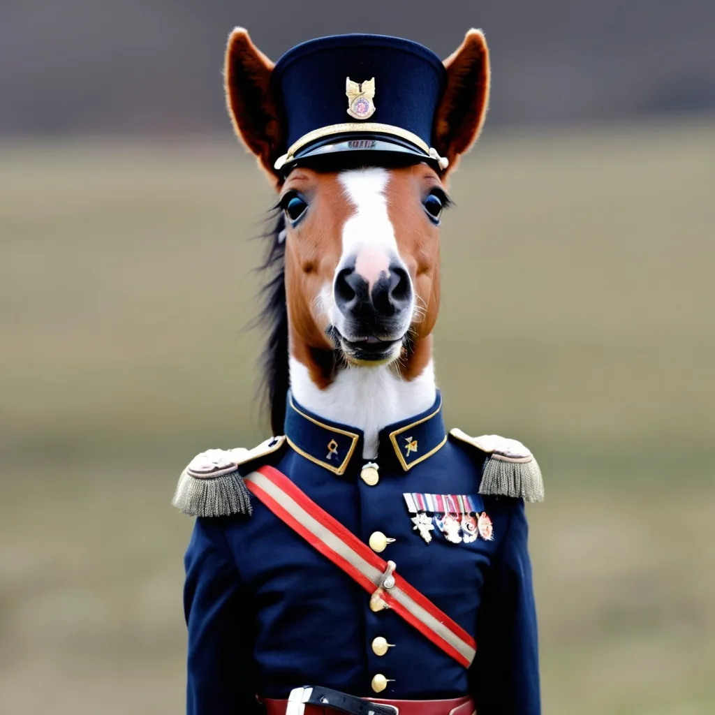 Prompt: He is a lying dog-faced pony soldier