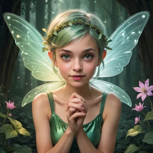 Prompt: a magical pixie

