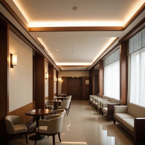 Prompt: Hotel interior Korean modern