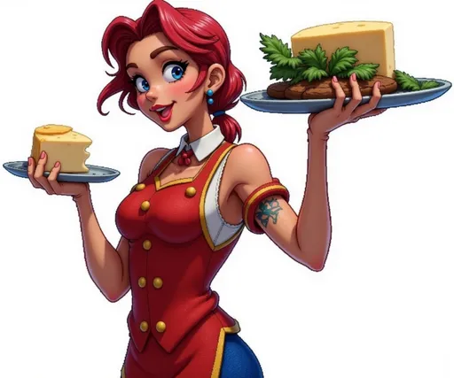 Prompt: 2 o' butter fun