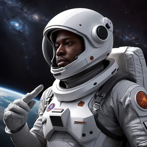 Prompt: TONYWEST AK COODEX SPACE SETALITE