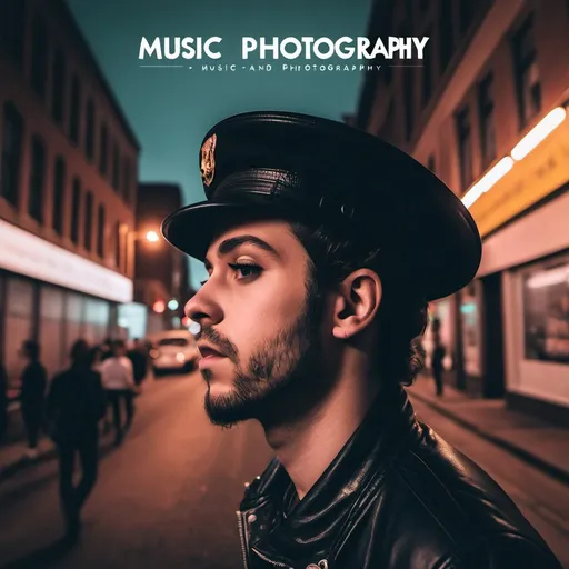 Prompt: an album cover for music photography 

