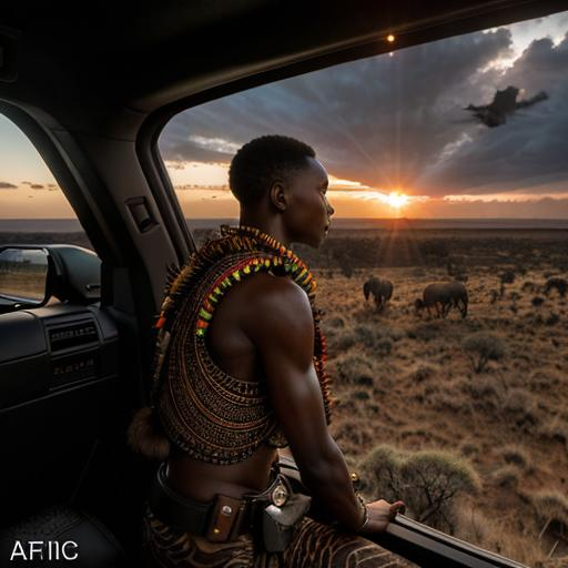 Prompt: long shot super detailed lifelike illustration, intricately detailed, dramatic weather, gorgeous detailed african safari, silhouette, sunset, masai males, Kilimanjaro{background} Adansonia grandidieri, masai mara, sunset 

masterpiece photoghrafic real digatal ultra realistic hyperdetailed 

 cinematic light, movie, contrast 


volumetric lighting maximalist photo illustration 4k, resolution high res intricately detailed complex,

soft focus, realistic, heroic fantasy art, clean art, professional, colorful, rich deep color, concept art, CGI winning award, UHD, HDR, 8K, RPG, UHD render, HDR render, 3D render cinema 4D