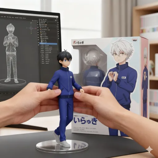 Prompt: There are two hand lifting the statue while turning it left and right after putting it back and down