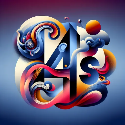 Prompt: (accurately spelled text "AI4US"), surrealism style, (minimalist logo), vibrant color scheme, bold and striking hues, dream-like atmosphere, playful design elements, abstract shapes, sharp contrasts, high-quality detailing, artistic edges, whimsical layout, eye-catching aesthetics, contemporary design influences, sleek composition, imaginative visual representation.