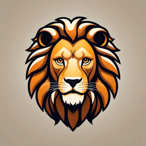 Prompt: A lion logo
