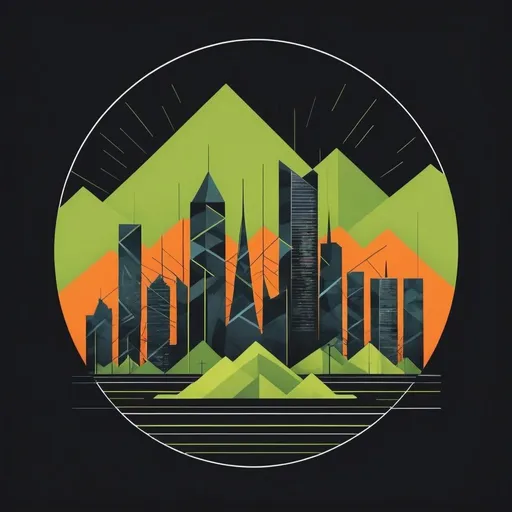 Prompt: "Create a modern, minimalist t-shirt design inspired by urban streetwear and contemporary art. The design should incorporate geometric shapes, bold lines, and a limited color palette of black, white, and one accent color of your choice. Think about how the design can reflect the energy and vibrancy of city life while maintaining a clean and stylish aesthetic."

Idea:

Geometric Skyline:

Design a stylized city skyline using geometric shapes and lines.
Use black and white as the primary colors, with a pop of neon blue or red for accents.
Incorporate elements like skyscrapers, bridges, and abstract representations of buildings.
Abstract Faces:

Create a series of abstract, minimalist faces with bold lines and shapes.
Use a monochrome palette with one vibrant accent color (e.g., neon yellow) to highlight certain features.
Position the faces in a way that they seem to interact with each other, creating a dynamic and engaging design.
Typographic Art:

Use bold, modern fonts to create a typographic design with a motivational quote or a single impactful word (e.g., "Evolve").
Integrate geometric shapes and lines to frame the text.
Play with negative space and alignment to keep the design clean and visually appealing.
Futuristic Circuitry:

Design a pattern inspired by circuit boards and technology.
Use thin, intricate lines to create a detailed, tech-inspired look.
Highlight certain paths or nodes with a bright accent color like electric green or orange.
Nature Meets Urban:

Blend urban and natural elements, like a geometric cityscape merging with abstract representations of trees or mountains.
Use earthy tones like olive green or burnt sienna as the accent color.
Keep the design balanced with both urban and natural motifs interwoven seamlessly.