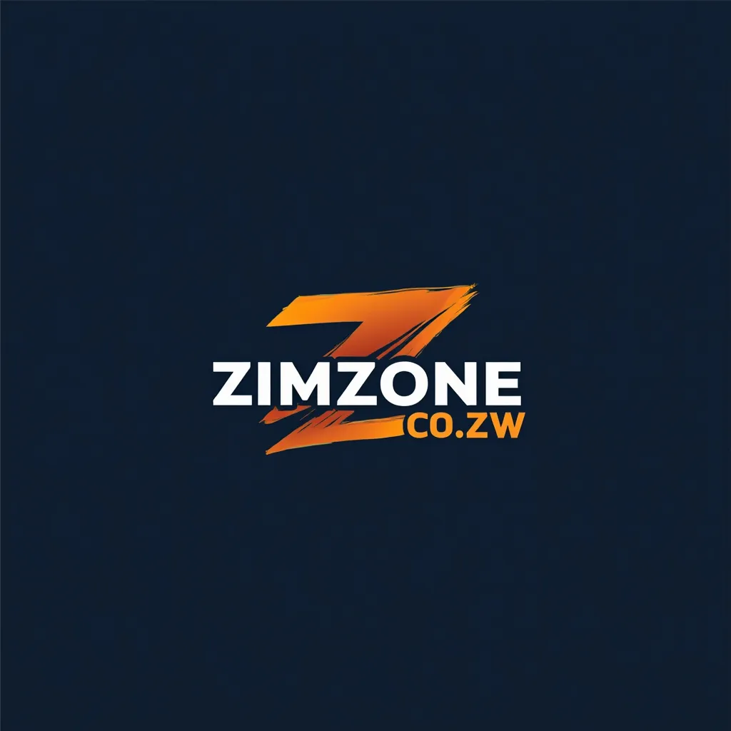 Prompt: Create a logo for a website called ZIMZONE.CO.ZW   . Its a job hub website. Use World 