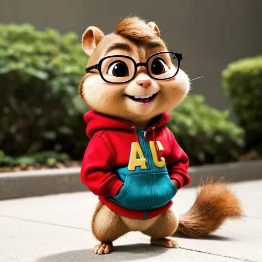 Prompt: asian alvin and the chipmunk