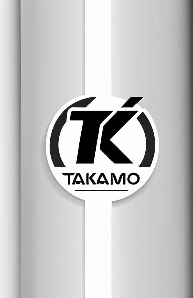 Prompt: Simple, modern, tech-savvy logo for 'Takamo' company, minimalist design, letter T and K integration, friendly and approachable, technology-inspired, clean lines, sleek and professional, high quality, modern, minimalist, tech-savvy, sleek design, letter integration, friendly vibe, approachable, professional look, simple, clean lines