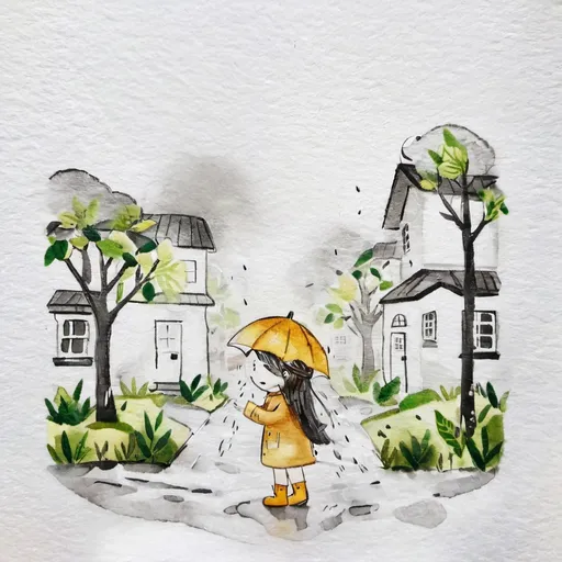 Prompt: Rainy day