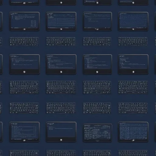 Prompt: WALLPAPER+PROGRAMMING+NAVY BLUE