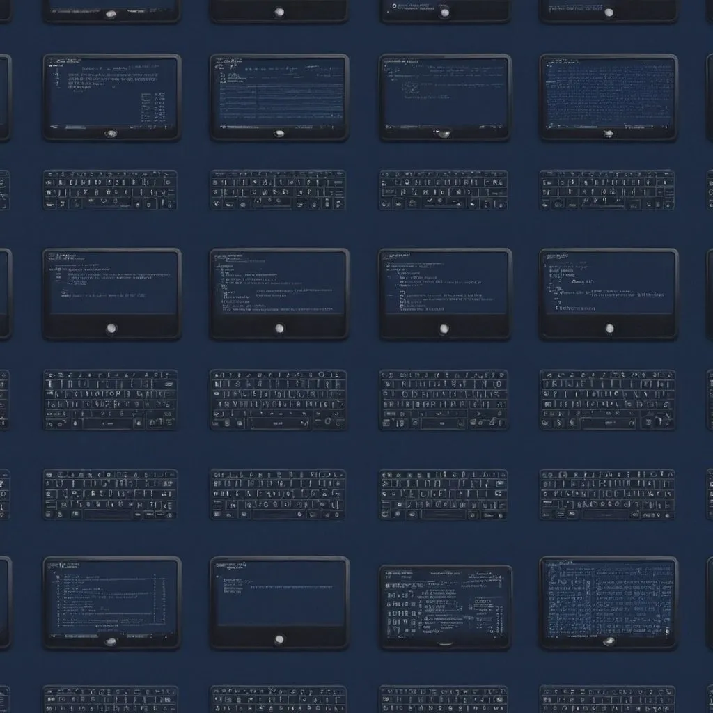 Prompt: WALLPAPER+PROGRAMMING+NAVY BLUE