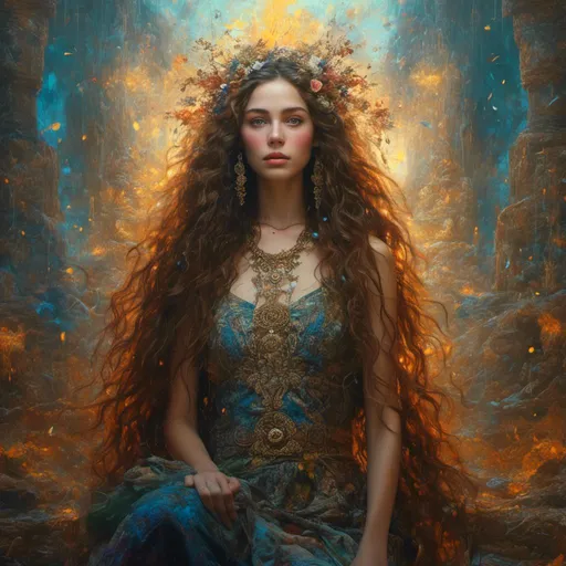 Prompt: <mymodel>High-quality portrait of a ladt justice, midjourney style, vibrant colors, intricate details in the background, ancient goddess, mystical atmosphere, flowing hair, captivating eyes, ethereal lighting, detailed facial features, mystical, vibrant, detailed background, intense gaze, professional, atmospheric lighting