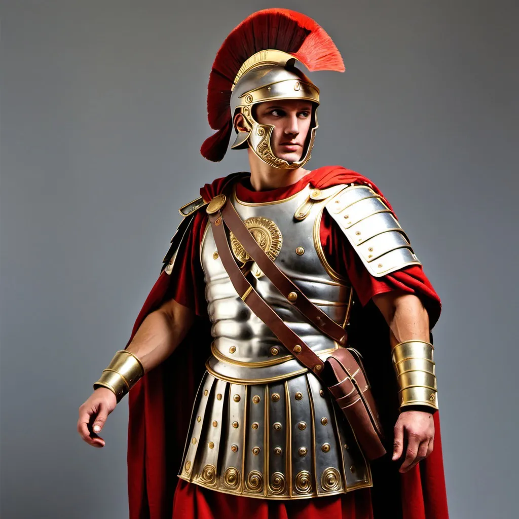 Prompt: Roman soldier robes