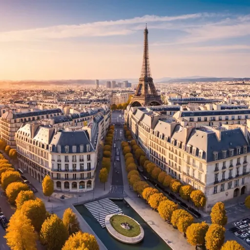 Prompt: Create a thumbnail of top 10 places to visit in France