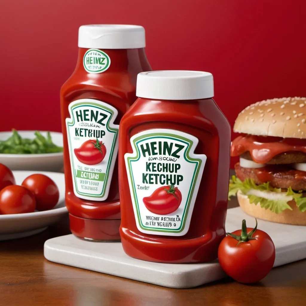 Prompt: Heinz Low Sodium Ketchup Promotion