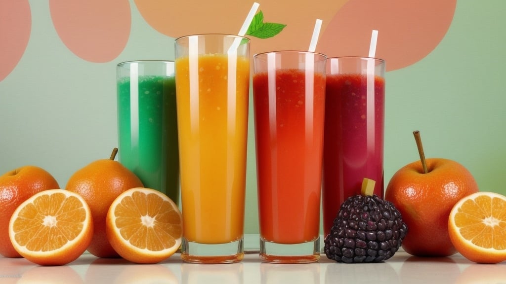 Prompt: pulp fruit juice wallpaper