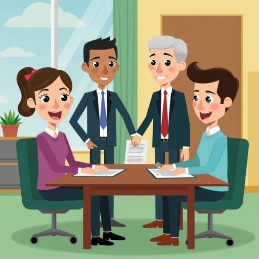 Prompt: Video to simulate how federal learning works