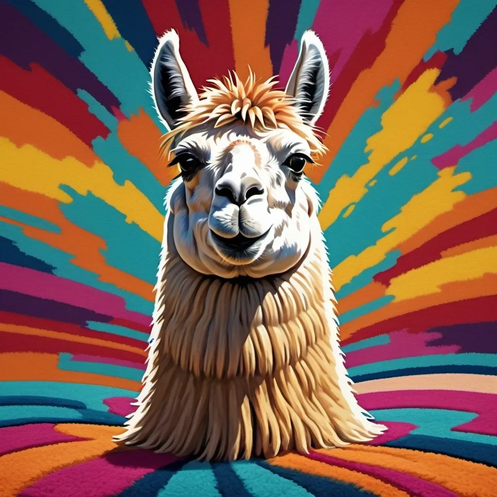 Prompt: llama rug pull