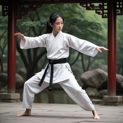 Prompt: Chinese martial arts