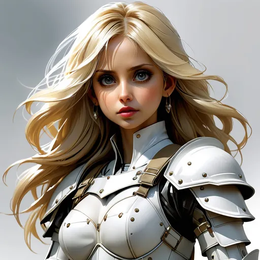 Prompt: (((Yoji Shinkawa))), sticker of ultra detailed portrait of Sarah Michelle Gellar  in white holy armor,  high quality cell shaded illustration in post apocalyptic style by Yoji Shinkawa, ((full body)), dynamic pose, perfect anatomy, centered, freedom, soul, blonde long hair, approach to perfection, cell shading, 4k , cinematic dramatic atmosphere, watercolor painting, global illumination, detailed and intricate environment, artstation, concept art, fluid and sharp focus, volumetric lighting, cinematic lighting, Art by Yoji Shinkawa,