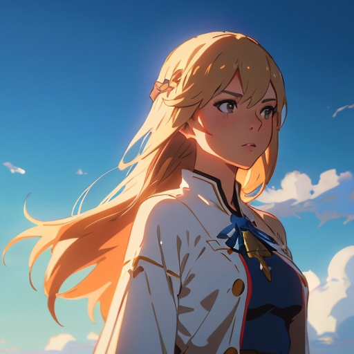 Prompt: Illustration by Makoto shinkai & Ilya Kuvshinov, royal city, Kate Hudson wearing white mage detailed robe, long blonde hair, atmospheric, hyper realistic, 8k, epic composition, cinematic, octane render, 16K resolution, rendered in Enscape, Miyazaki, Nausicaa Ghibli, Breath of The Wild, 4k detailed post processing, artstation, focus, no blur