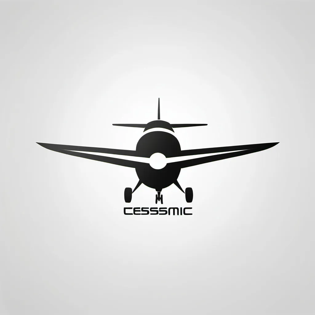 Prompt: Elegant minimalist black and white logo of "EM" engineering mapping remote sending manufacturer company Ecomosaic. Cessna, UAS, aperture