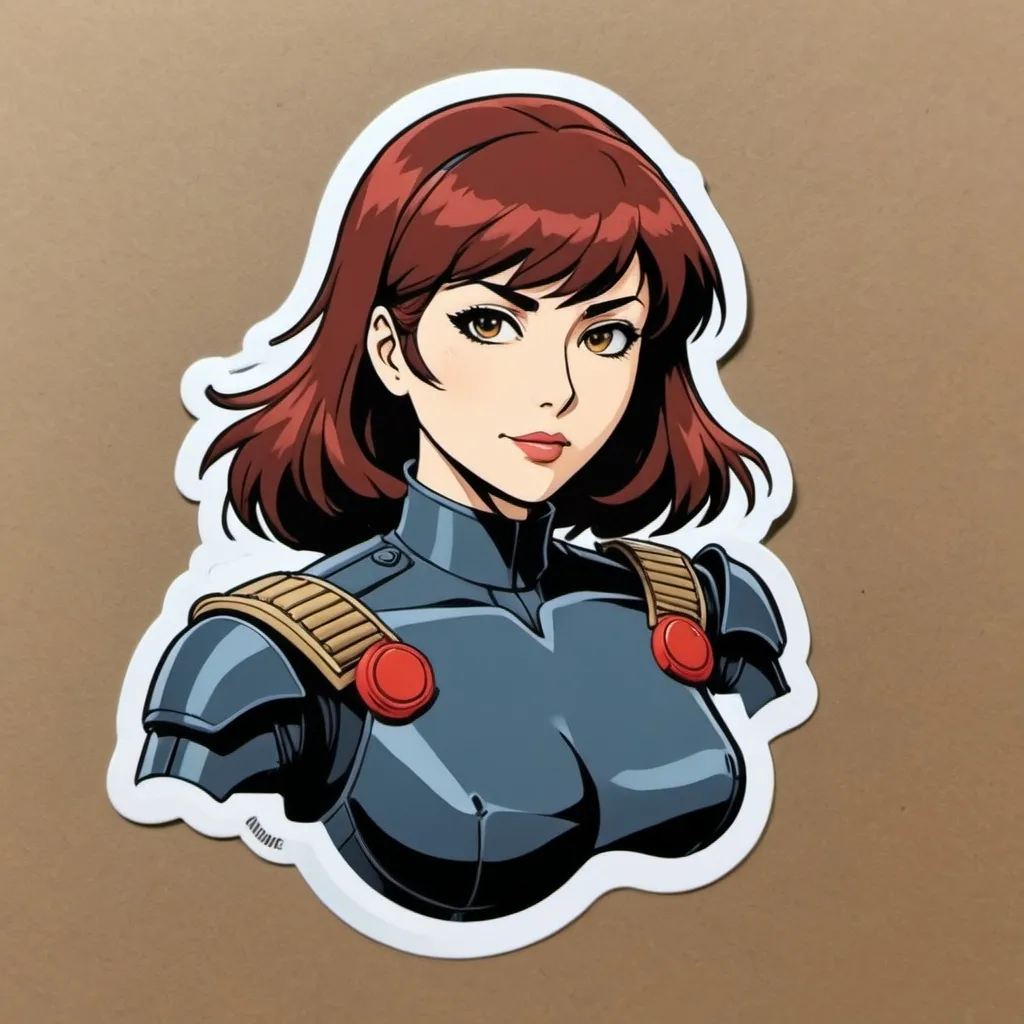 Prompt: Ghibli 2D anime style. The Baroness from GI Joe.