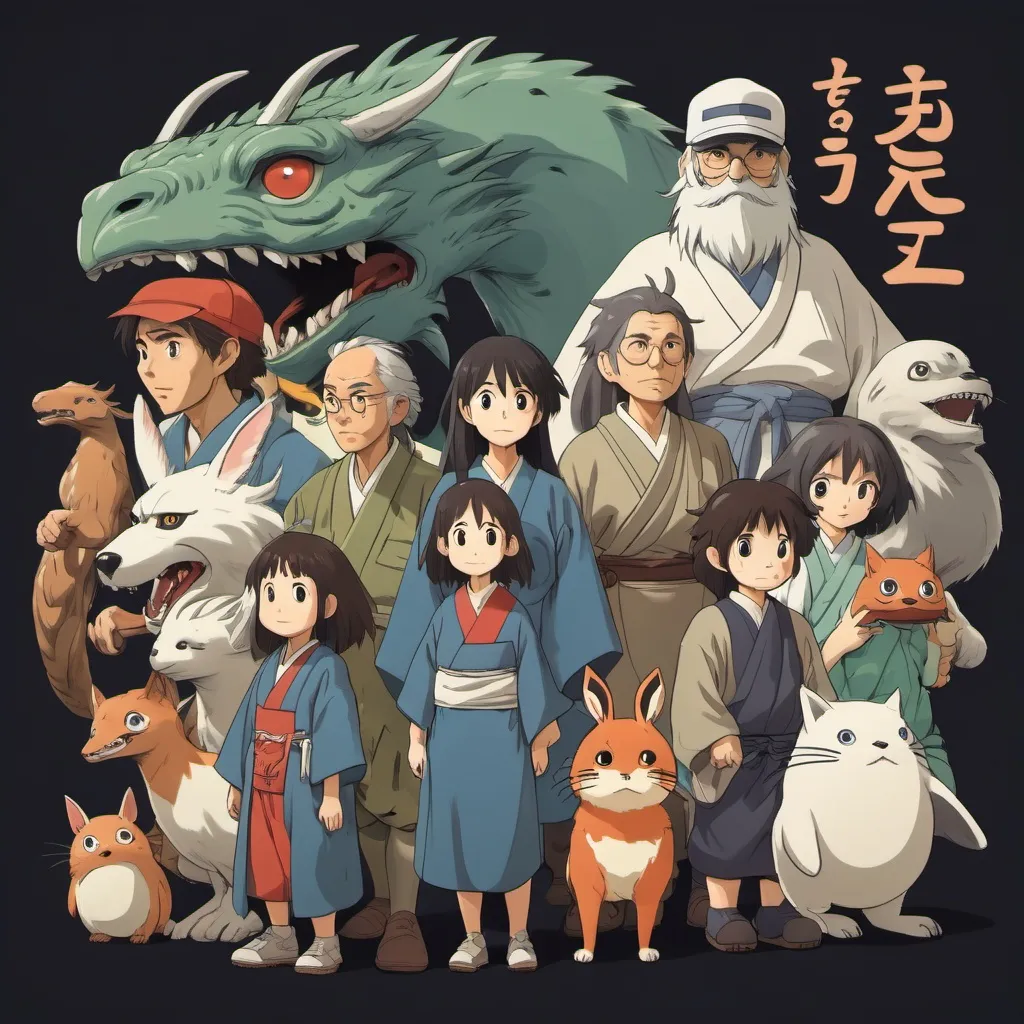 Prompt: Ghibli 2D anime style. Kanji characters for a book.