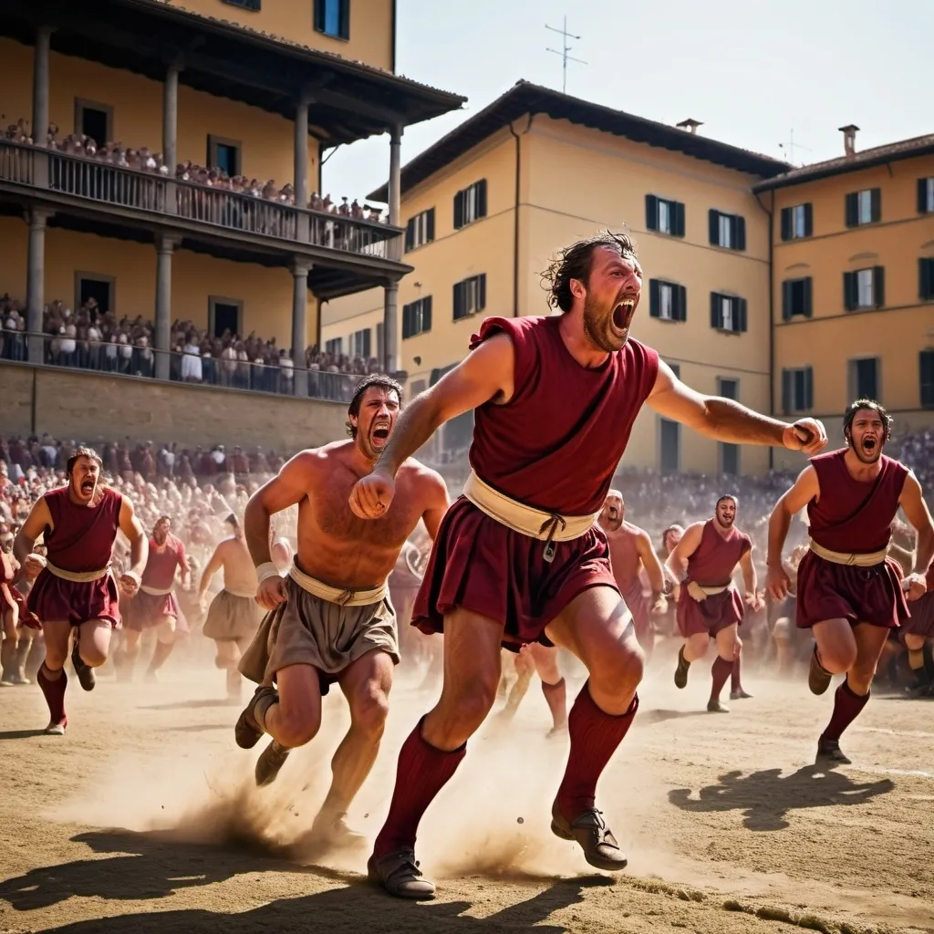 Prompt: Calcio Storico Fiorentino