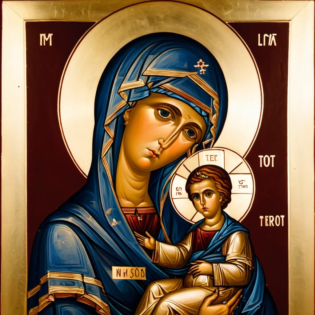 Prompt: Theotokos.